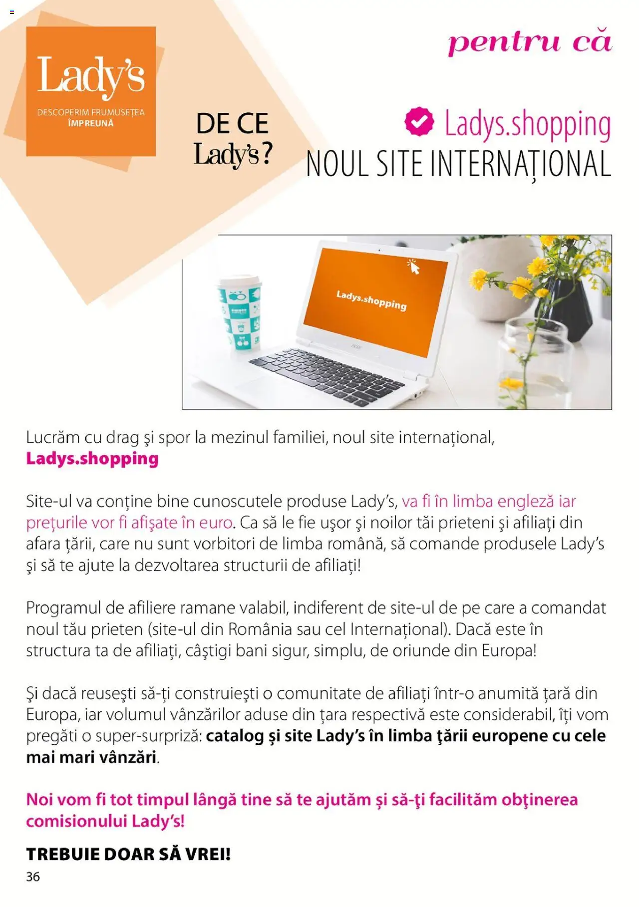Lady’s catalog - Manual – valabil de la 17.04.2020 | Pagină: 36