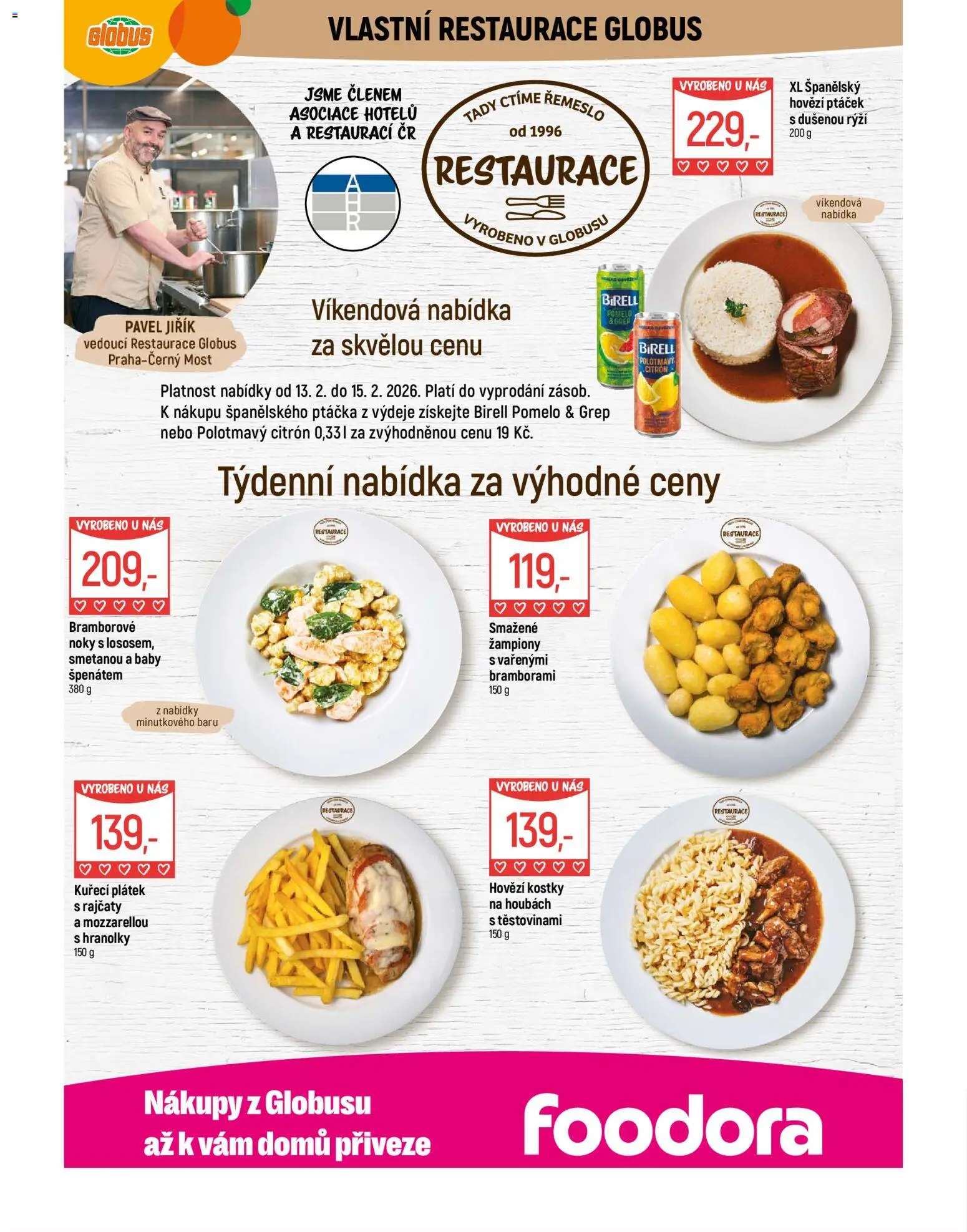 Globus leták - Praha Černý Most od 11.02.2026 | Strana: 9