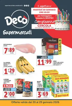 Anteprima del volantino Decò Supermercati - Cercola catalogo valido a partire dal 20.01.2026