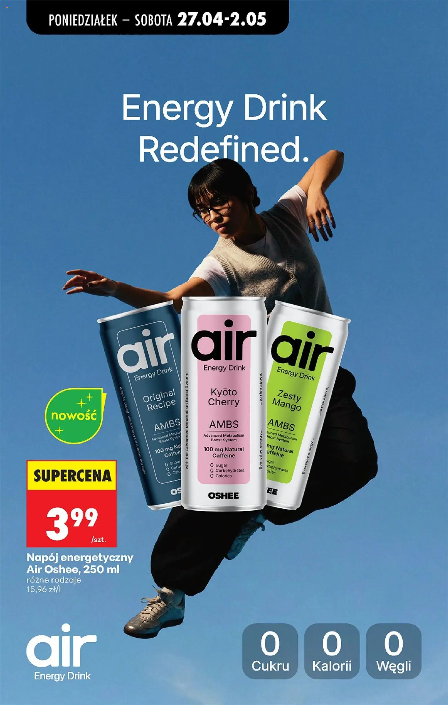 Biedronka Polsko leták od 27.04.2026 | Strana: 85 | Produkty: Mango, Agar, Energy drink