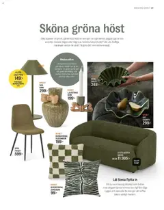 Mio - erbjudanden - Förhandsvisning av reklamblad från butik Mio aktuell från 01.09.2025 | Sida: 27 | Produkter: Bordslampa, Soffa, Stol, Vantar