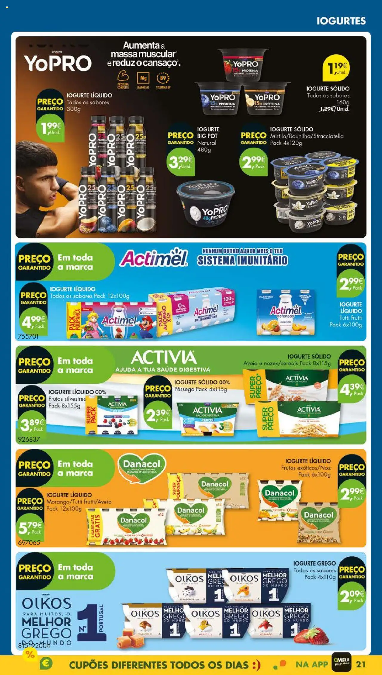Pingo Doce folheto │ válido de 09.09.2025 | Página: 25 | Produtos: Aveia, Iogurtes, Iogurte liquido, Proteina