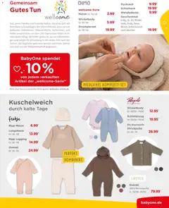 BabyOne Prospekt 	 ab 10.02.2026 gültig | Seite: 5 | Produkte: Kuschelweich, Schlafsack, Overall, Strickjacke