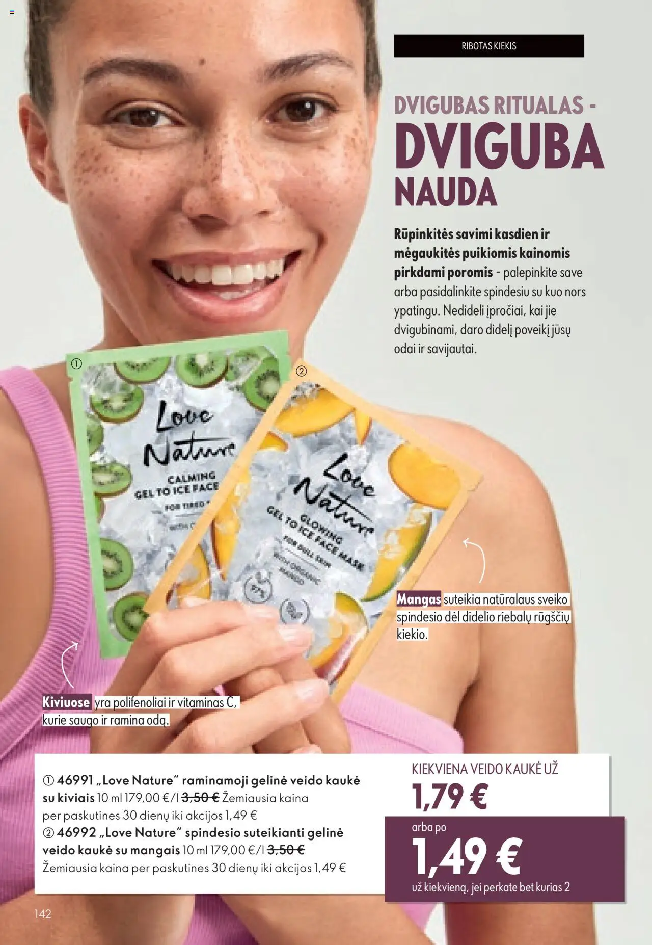 Oriflame akcijos nuo 08.10.2025 | Puslapis: 142 | Prekių: Kaukė, Veido kaukė
