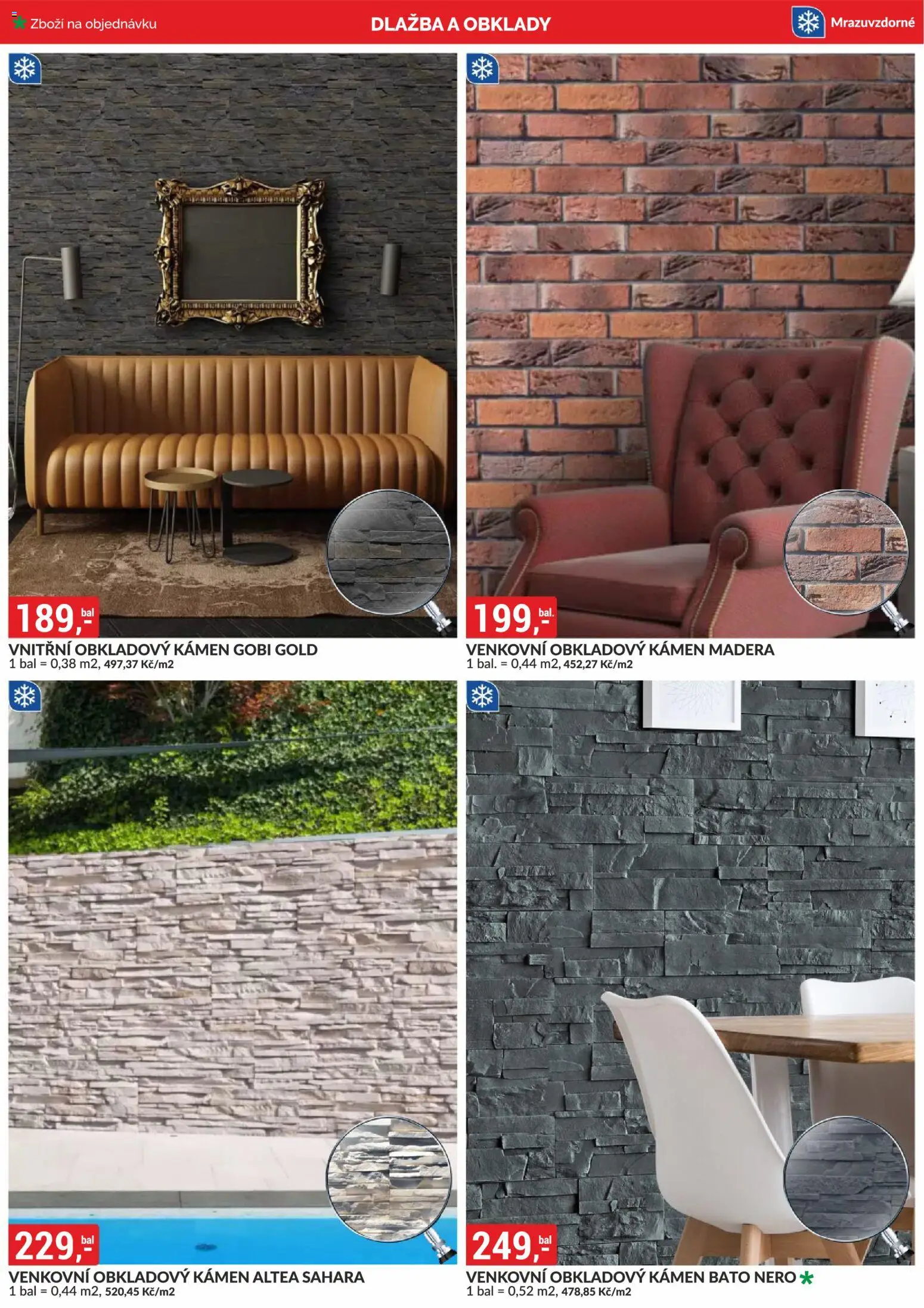 BAUMAX leták - Cheb, Otvice, Plzeň od 01.11.2025 | Strana: 22 | Produkty: Dlažba