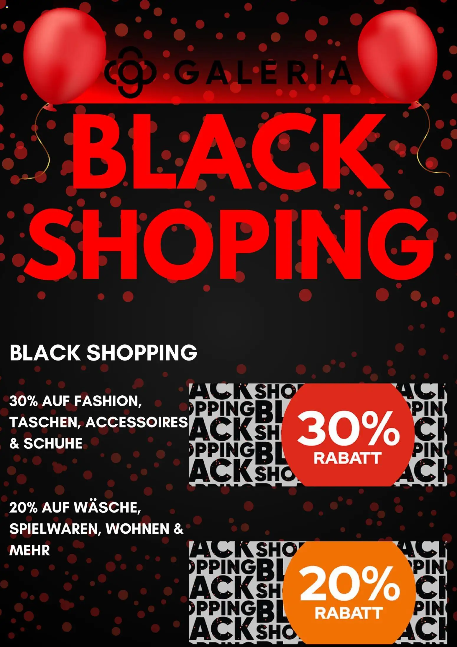 Galeria Karstadt Kaufhof - Black Friday – gültig ab 20.11.2025 | Seite: 1