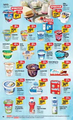 Náhled letáku Albert leták - Hypermarket - Brno od 18.03.2026 | Strana: 39 | Produkty: Jogurt, Pomazánka, Müsli, Protein