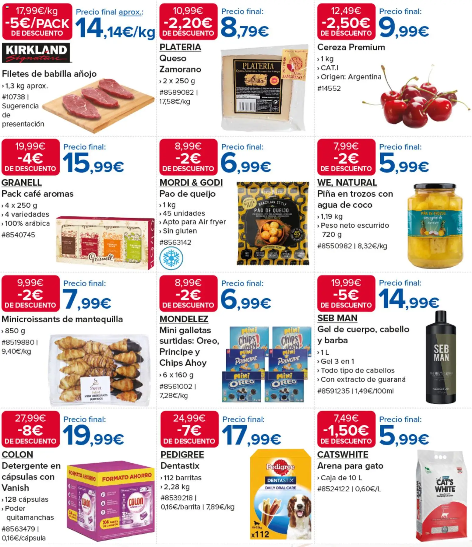 Costco catálogo │ válido desde el 11.12.2025 | Página: 2 | Productos: Detergente, Queso, Τυρόπιτα, Caja