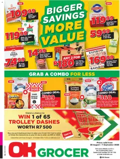 Preview of OK Foods specials valid from 25.08.2025