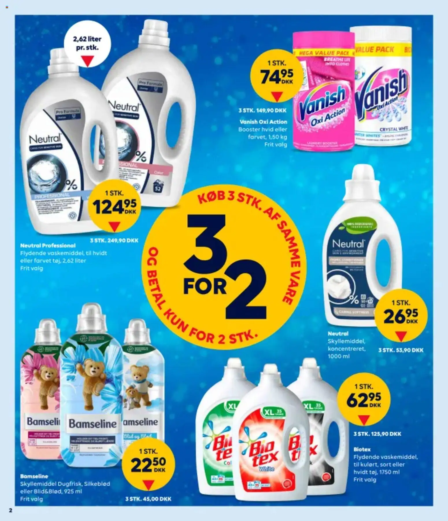 Bordershop tilbudsavis – gyldig fra 01.01.2026 | Side: 2 | Produkter: Skyllemiddel