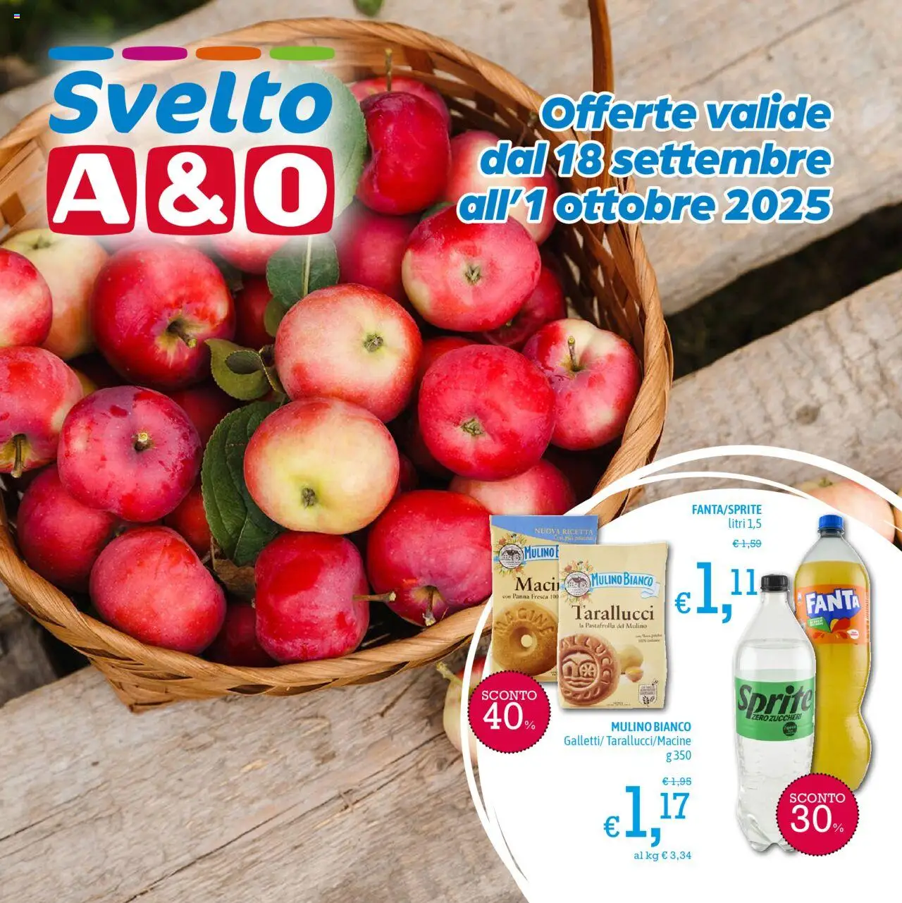 Volantino A&O del 18.09.2025 | Pagina: 1 | Prodotti: Panna, Fanta