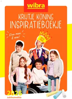Wibra folder - Krijtje Koning inspiratieboekje 2026 - Voorbeeld van een folder van Wibra, geldig van 24.03.2026