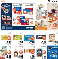 Anteprima del volantino Volantino Famila	 valido a partire dal 05.02.2026 | Pagina: 14 | Prodotti: Cioccolato, Latte, Nutella, Lavazza