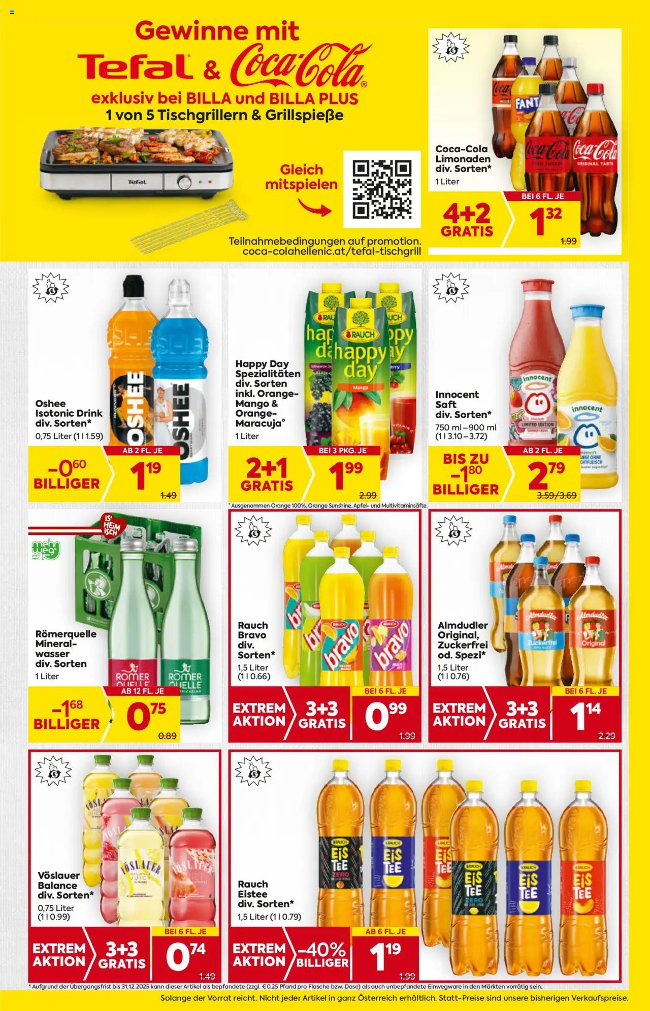 Billa Flugblatt gültig ab 14.08.2025 | Seite: 13 | Produkte: Wasser, Mango, Saft, Äpfel