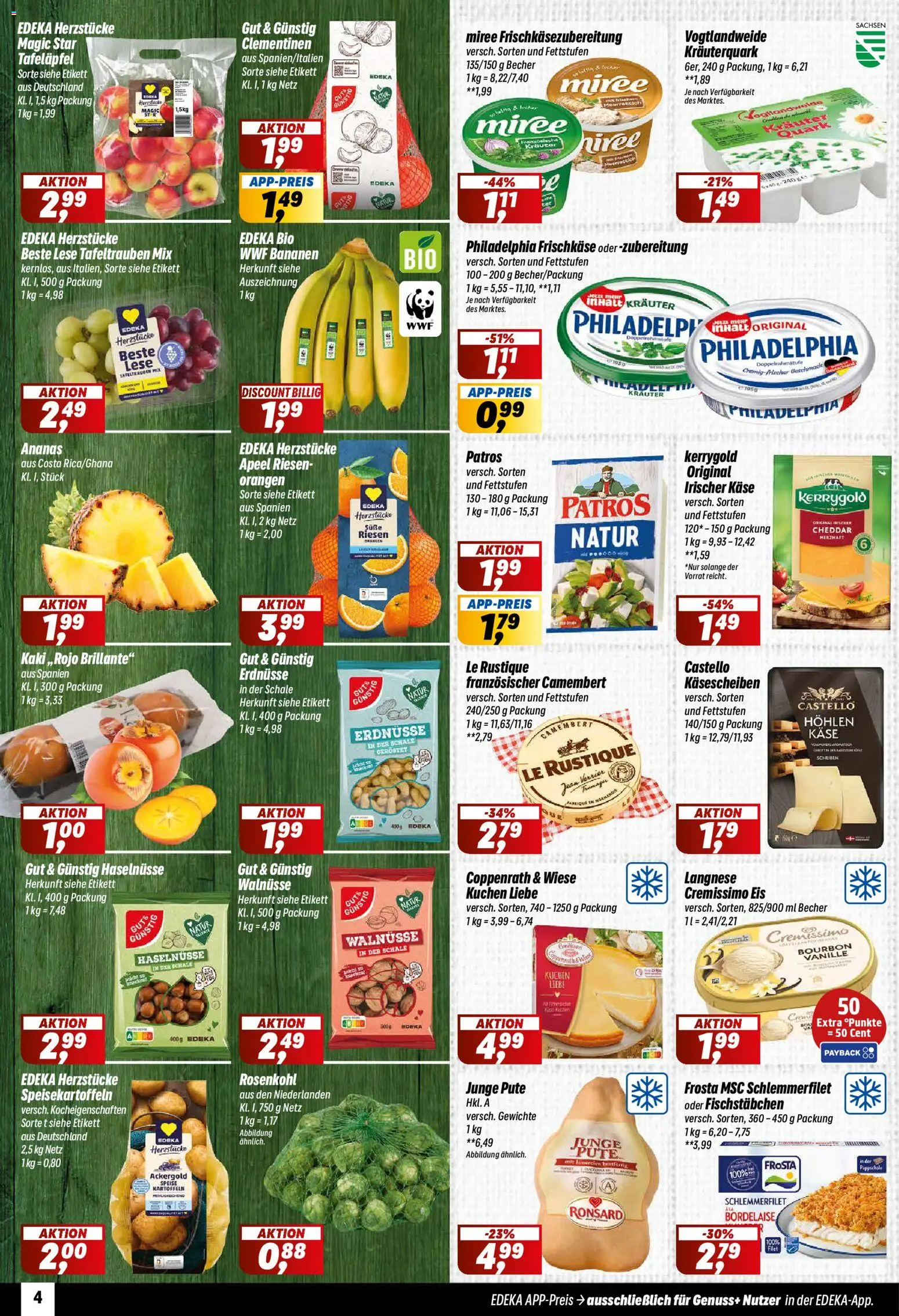 Simmel Prospekt 	 – gültig ab 17.11.2025 | Seite: 4 | Produkte: Walnüsse, Quark, Philadelphia, Frischkase