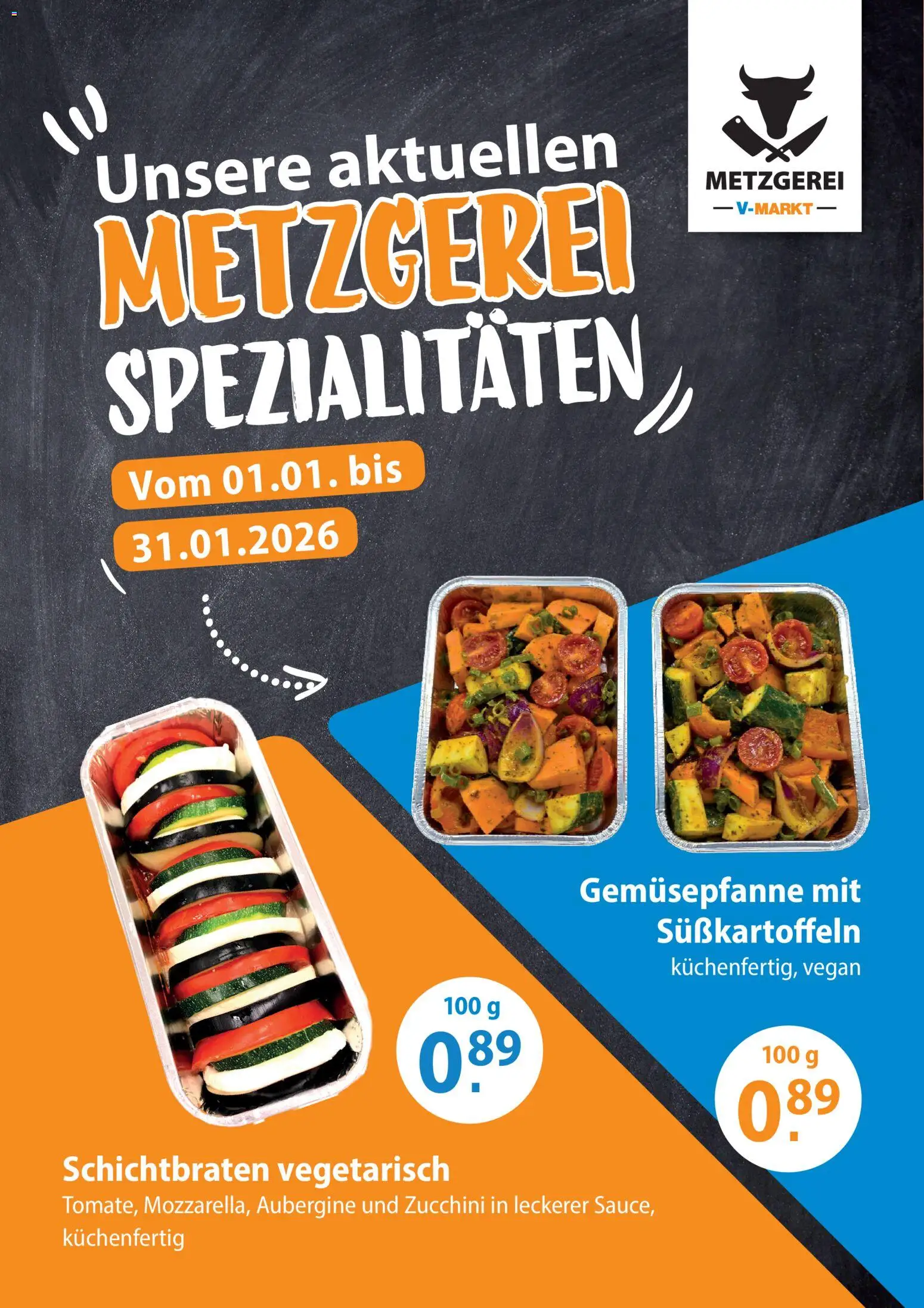 V-Markt - Metzgereiangebote Januar – gültig ab 01.01.2026 | Seite: 1