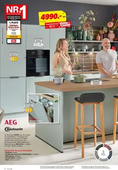 Höffner - Höffner: Möbelangebote ab 23.12.2025 gültig | Seite: 2 | Produkte: Einbauküche, Küche, Kühlschrank, Kochfeld