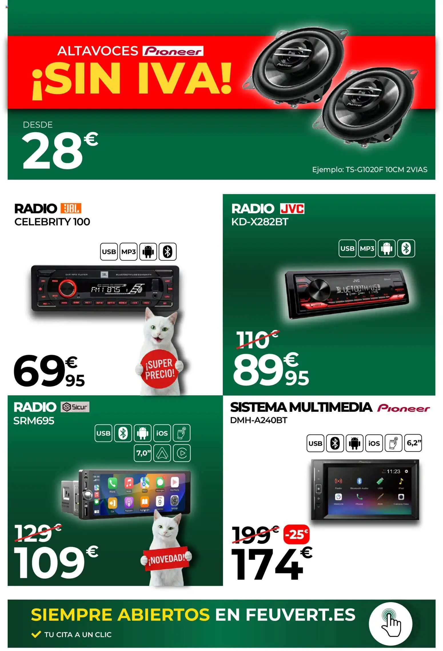 FeuVert folleto │ válido desde el 09.04.2026 | Página: 9 | Productos: Altavoces, Audio, Radio, USB