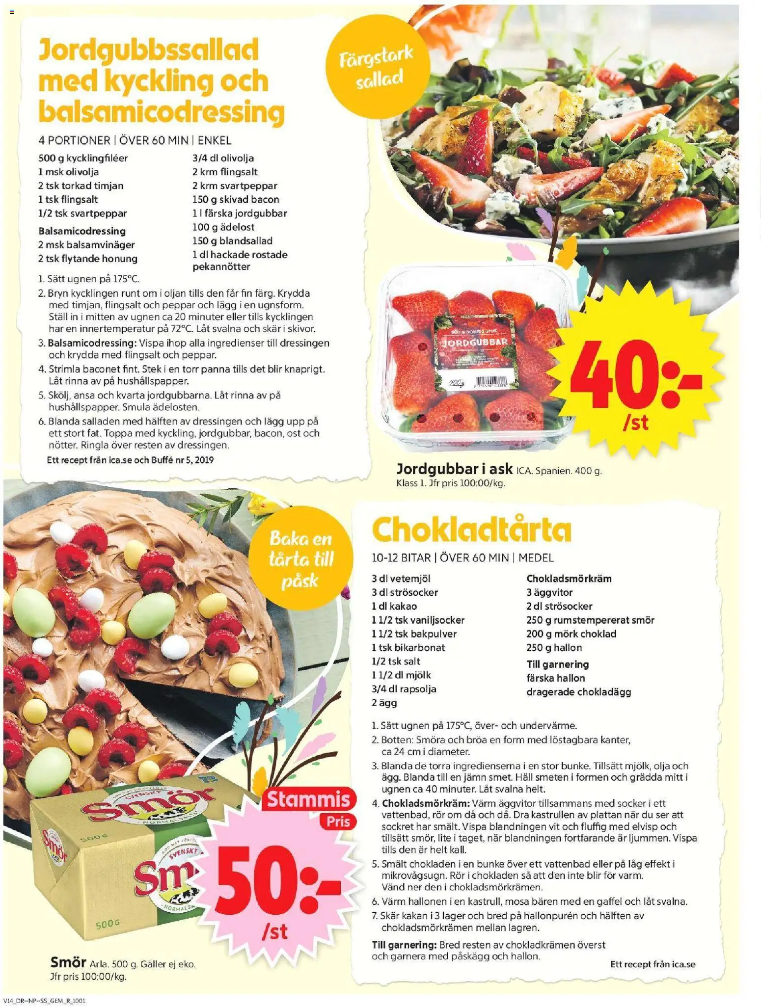 ICA Supermarket reklamblad aktuell från 30.03.2026 | Sida: 6 | Produkter: Olivolja, Ägg, Olja, Hallon