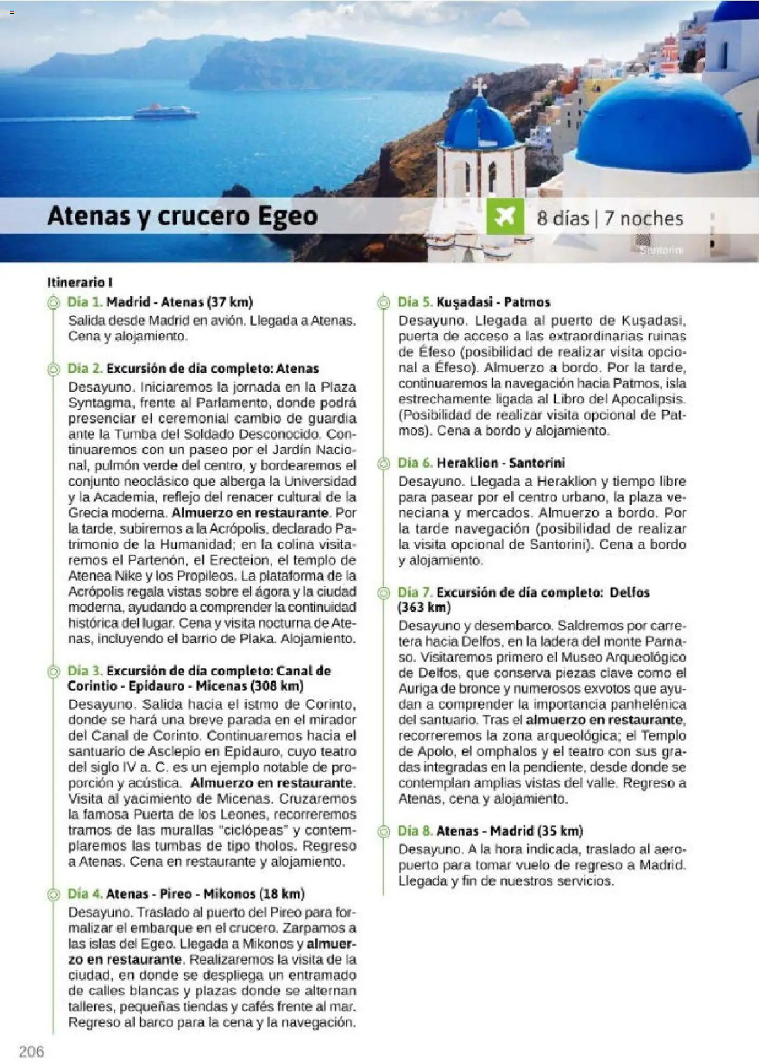 Viajes El Corte Inglés Rutas Culturales de la Comunidad de Madrid │ válido desde el 01.04.2026 | Página: 206 | Productos: Navegación