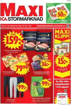 ICA Maxi - Enköping - Förhandsvisning av reklamblad från butik ICA Maxi aktuell från 06.04.2026