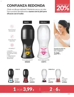Vista previa Catálogo AVON campaña 4 válido desde el 01.04.2026 | Página: 151 | Productos: Desodorante, Antitranspirante