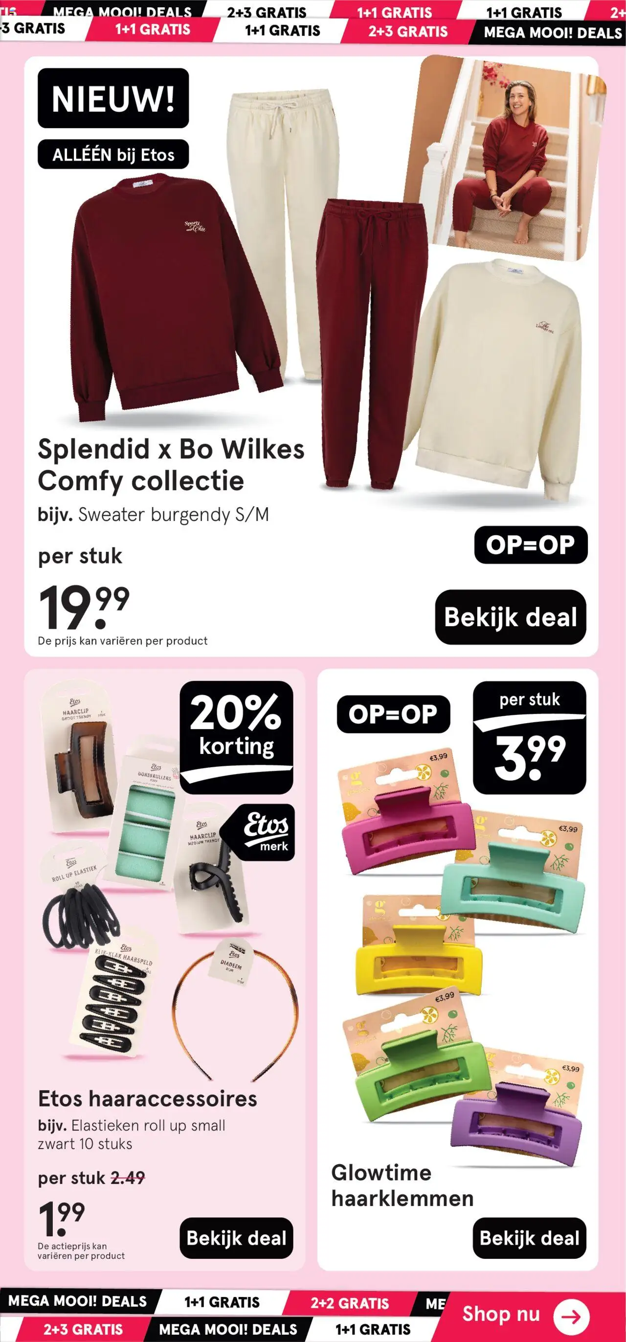 {H1} | Pagina: 83 | Producten: Haarclip, Kan, Sweater, Elastiek