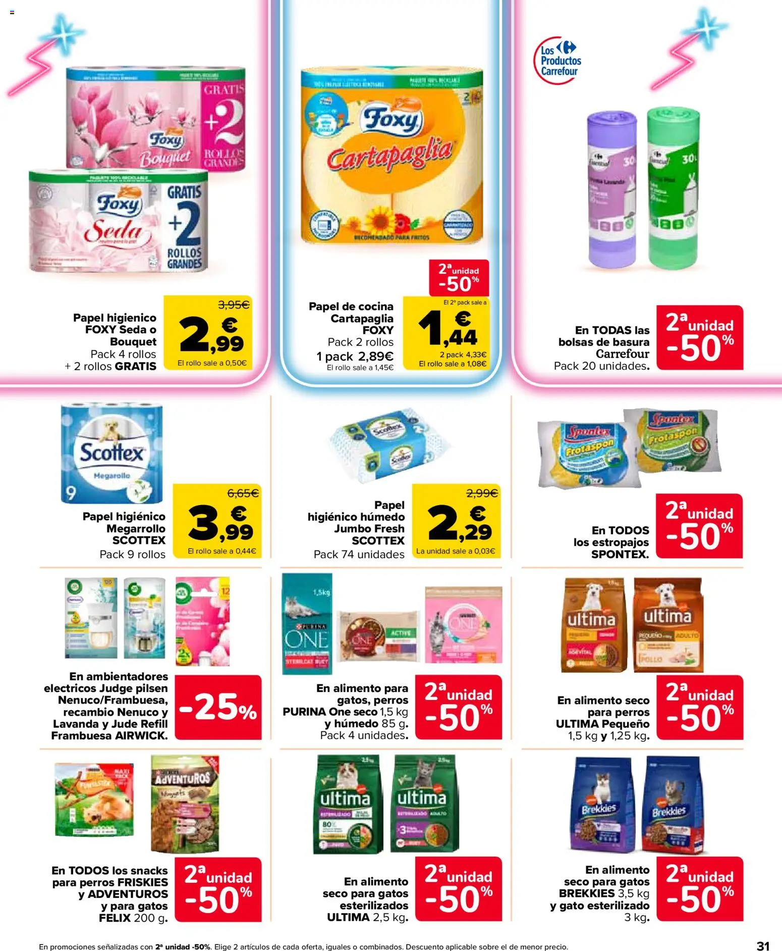 Carrefour Market folleto │ válido desde el 24.03.2026 | Página: 31 | Productos: Papel higienico, Cocina