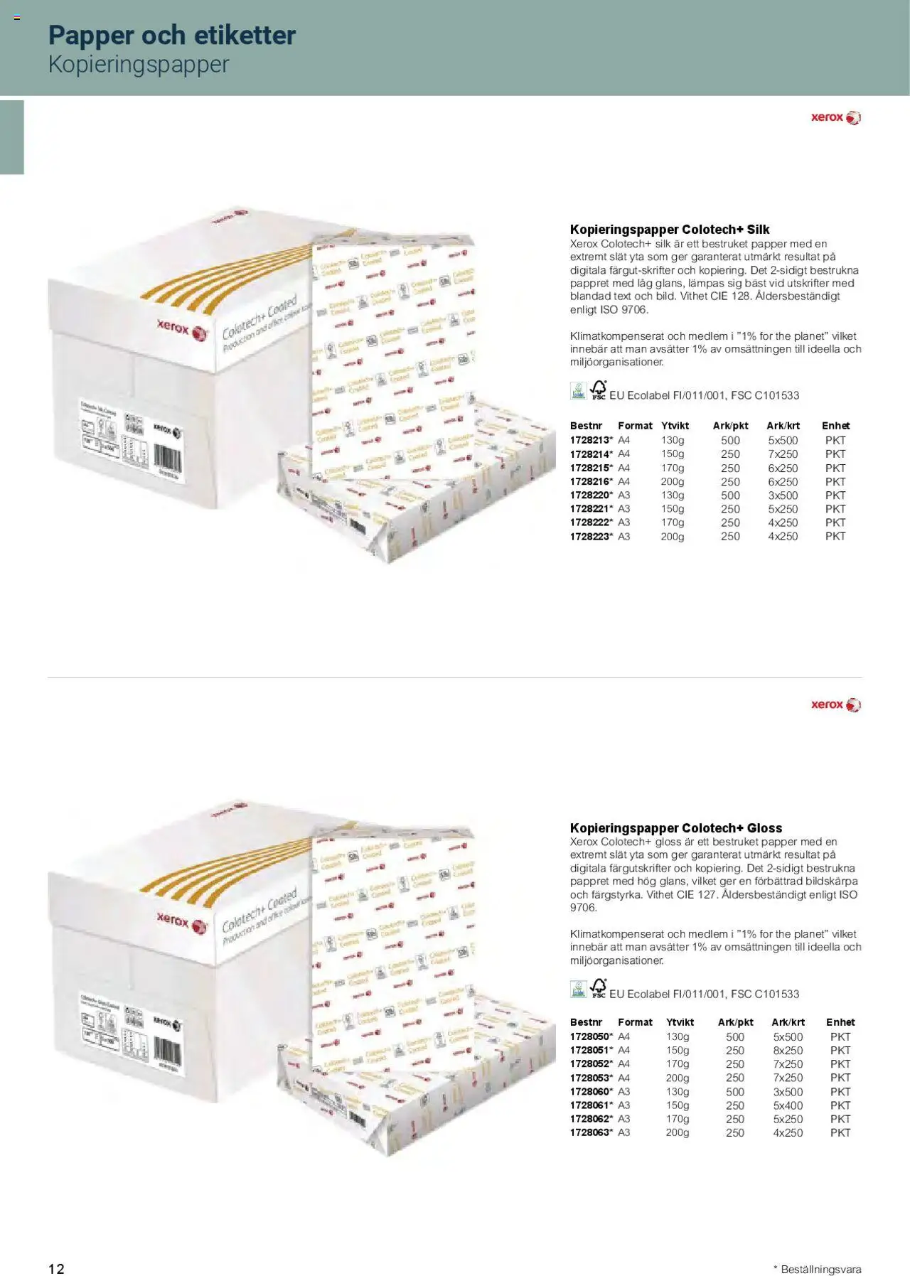 Office Depot reklamblad aktuell från 01.02.2025 | Sida: 14 | Produkter: Papper, Kopieringspapper