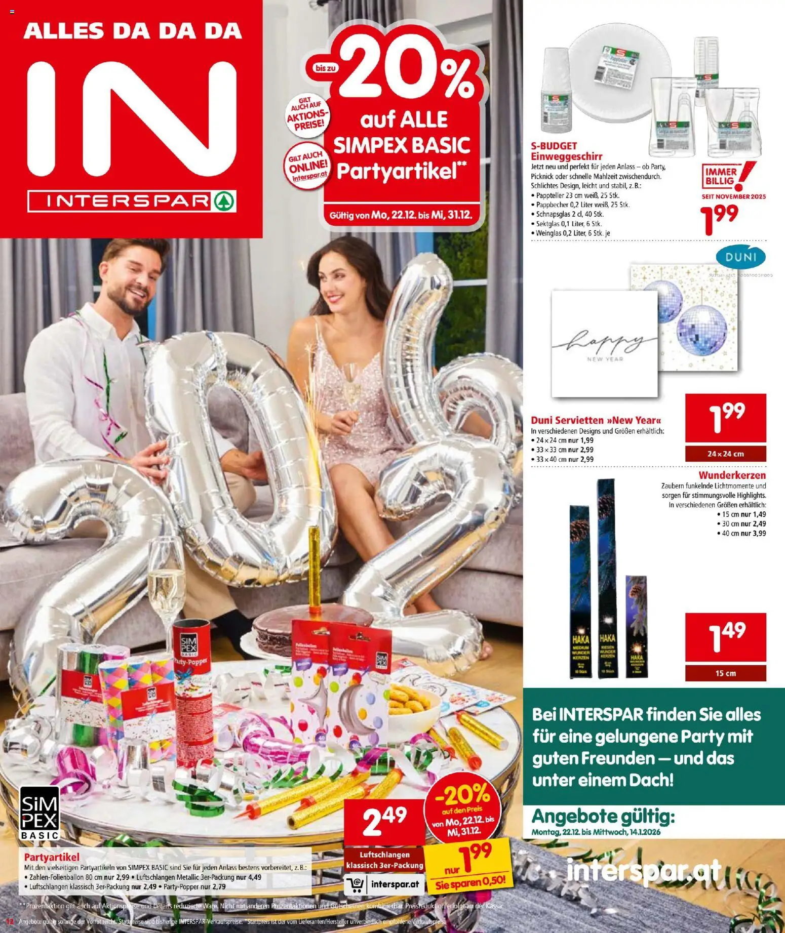 Interspar Flugblatt gültig ab 23.12.2025 | Seite: 12