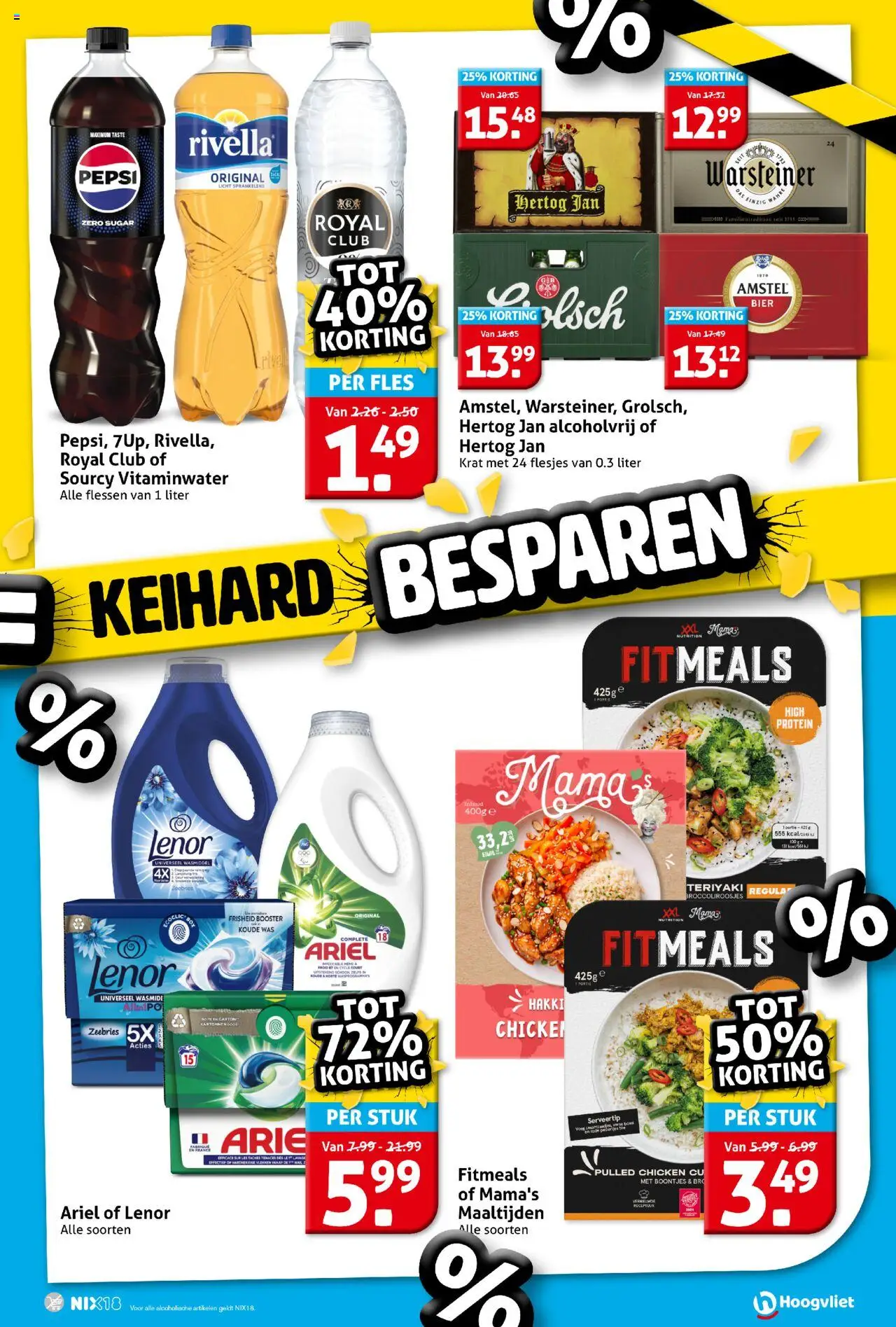  | Pagina: 5 | Producten: Bier, Fles, Pepsi, Was