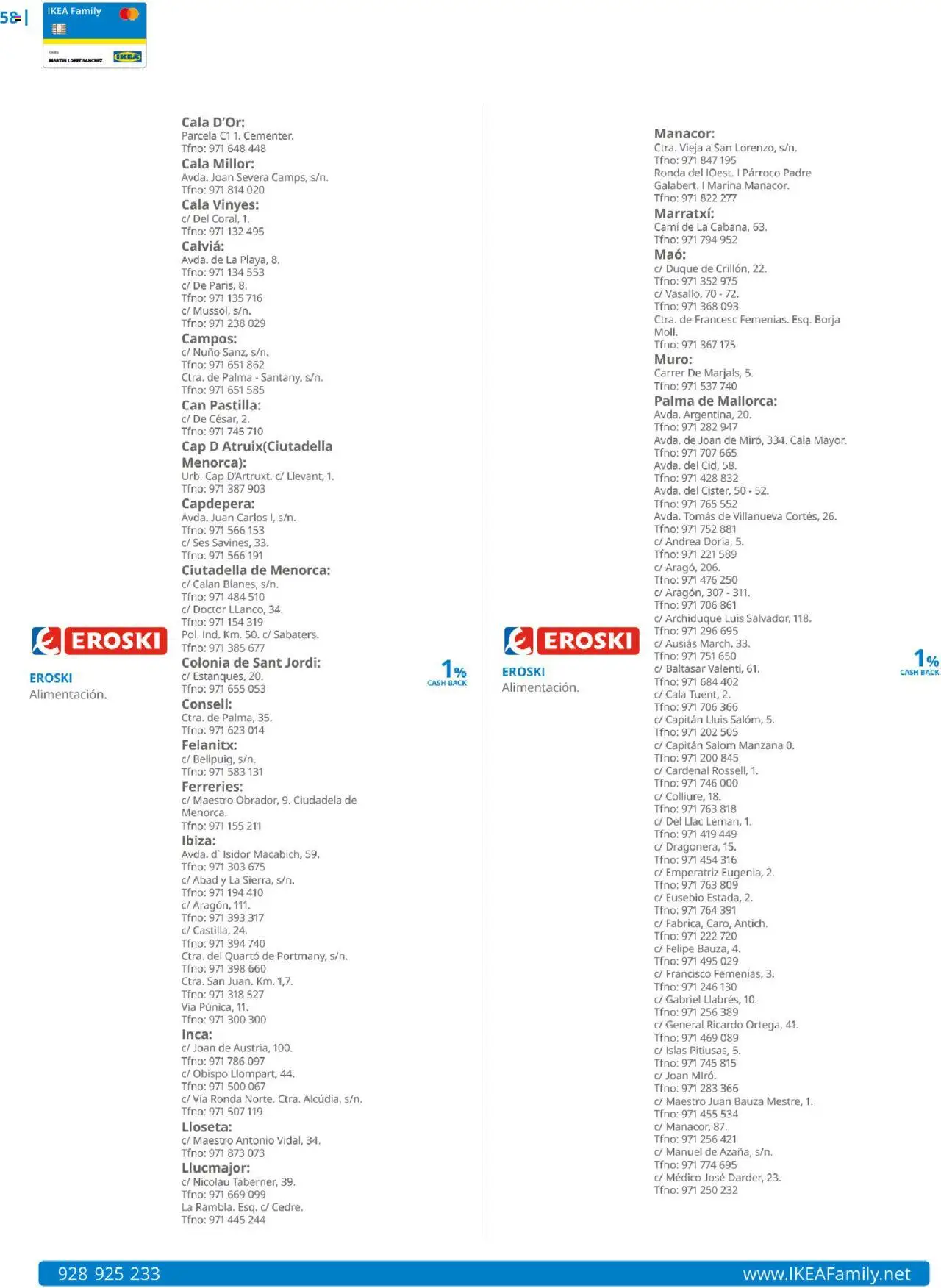 Catálogo IKEA Family Mallorca │ válido desde el 01.07.2025 | Página: 58 | Productos: Colonia, General, Manzana