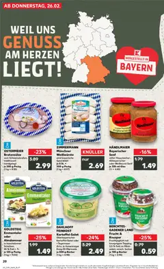 Kaufland Prospekt 	 ab 26.02.2026 gültig | Seite: 20 | Produkte: Milch, Fruchtjoghurt