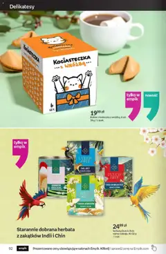 Empik promocje od 30.07.2025 | Strona: 92 | Produkty: Delikatesy, Herbata, Ciasteczka