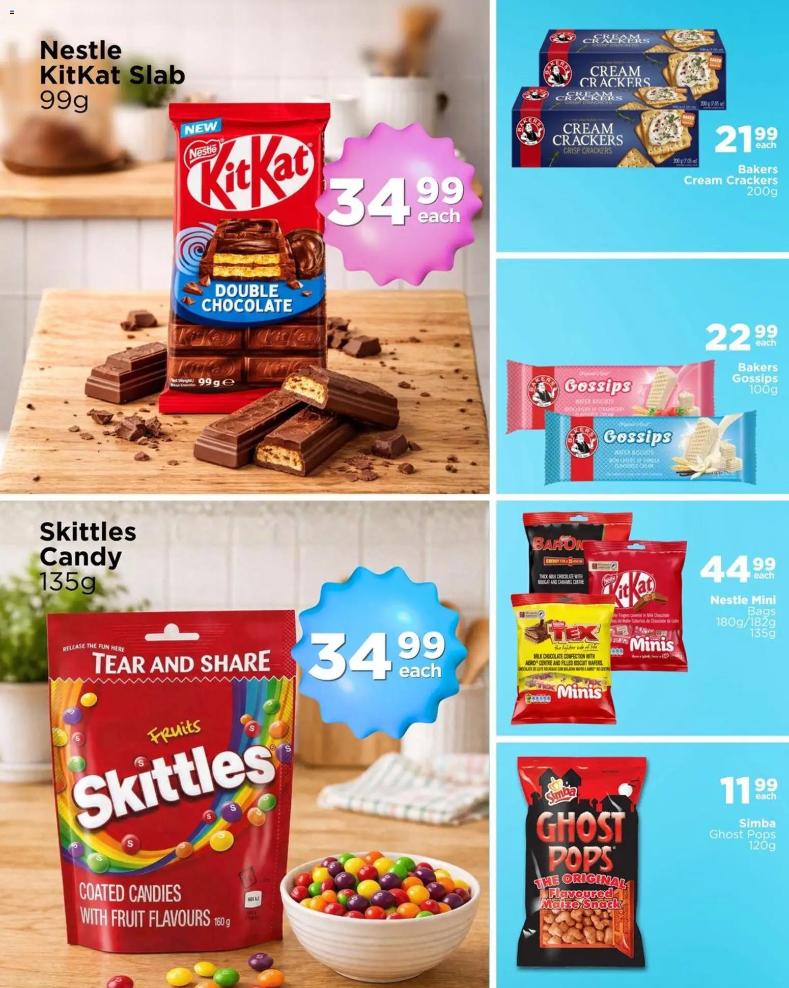 New Check Star catalogue – valid from 24.03.2026 | Page: 4 | Products: Chocolate, Candies, Cream, Fruit