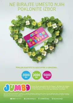 JUMBO katalog - pregled JUMBO kataloga - važi od 13.03.2026 | Strana: 40 | Proizvode: Miš