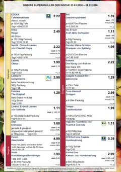 Simmel Bayern ab 23.03.2026 gültig | Seite: 3