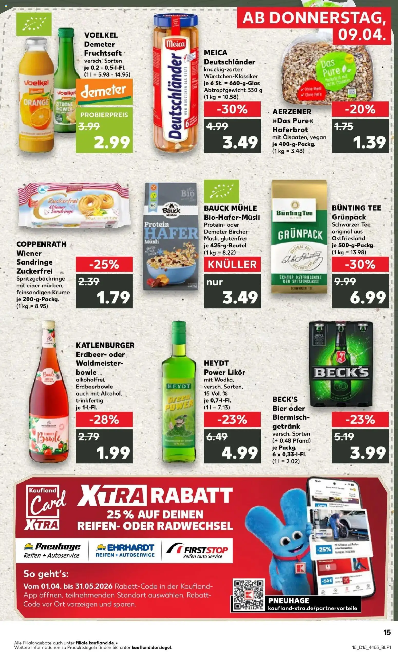 Kaufland Prospekt Kassel	 – gültig ab 07.04.2026 | Seite: 27 | Produkte: Musli, Bier, Meica, Zitrone