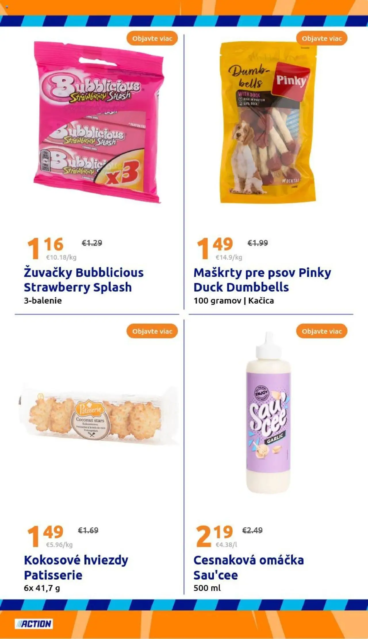 Nové Action akcie – leták je platný od 17.09.2025 | Strana: 25 | Produkty: Protein, Kačica, Omáčka