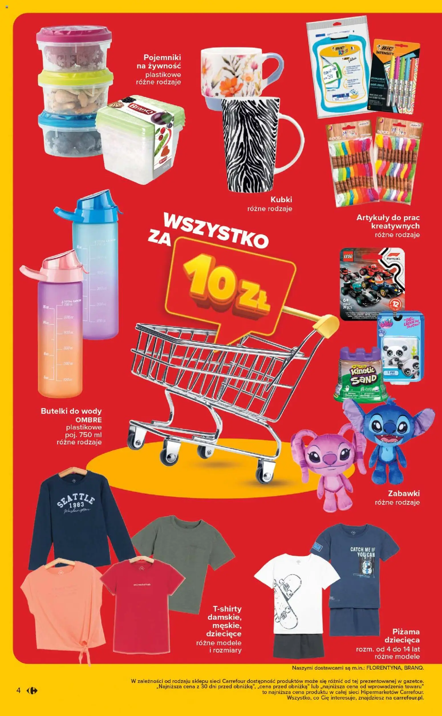 Carrefour Gazetka - Wyprzedaż od 05.01.2026 | Strona: 4 | Produkty: Piżama, Lego, Pojemniki na żywność