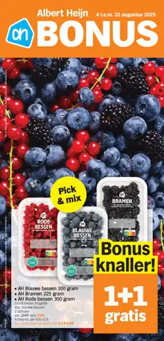 Albert Heijn folder week  / de la semaine 32 - Voorbeeld van een folder van Albert Heijn, geldig van 04.08.2025
