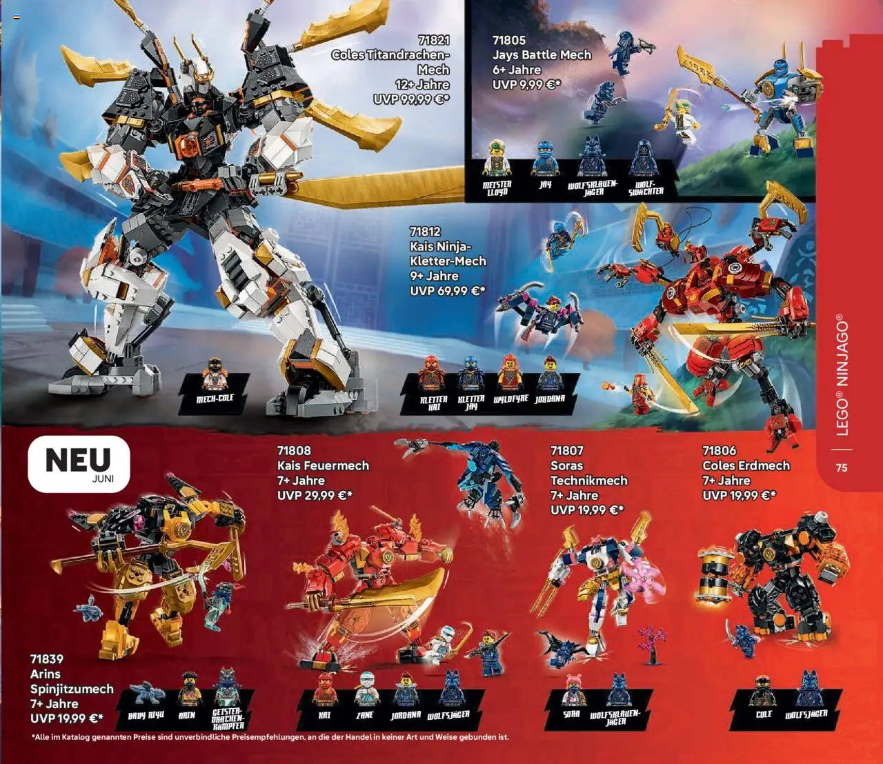 Lego Angebote gültig ab 01.06.2025 | Seite: 75