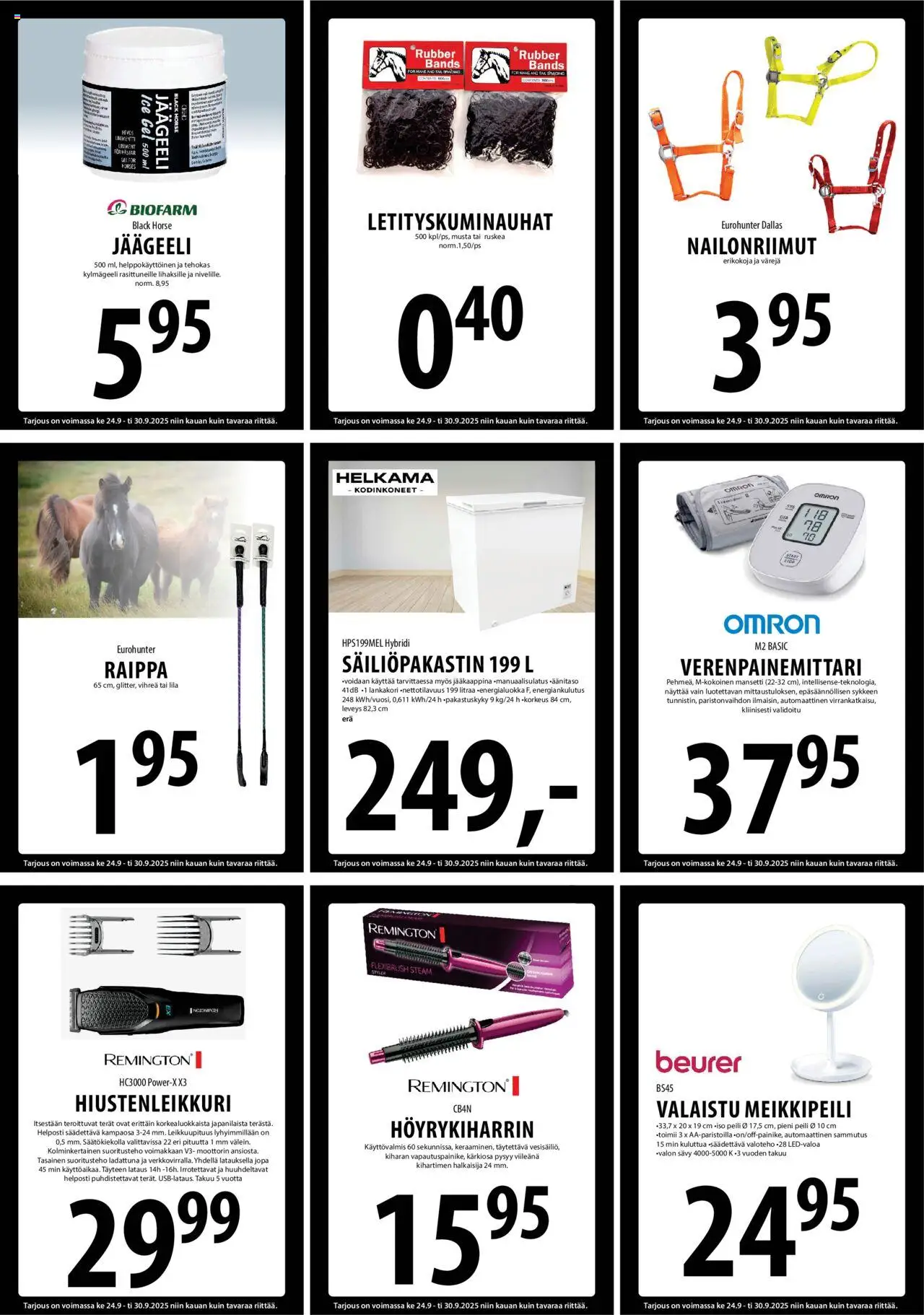Tuuri tarjoukset – voimassa 24.09.2025 alkaen | Sivu: 10 | Tuotteet: Meikkipeili, Peili