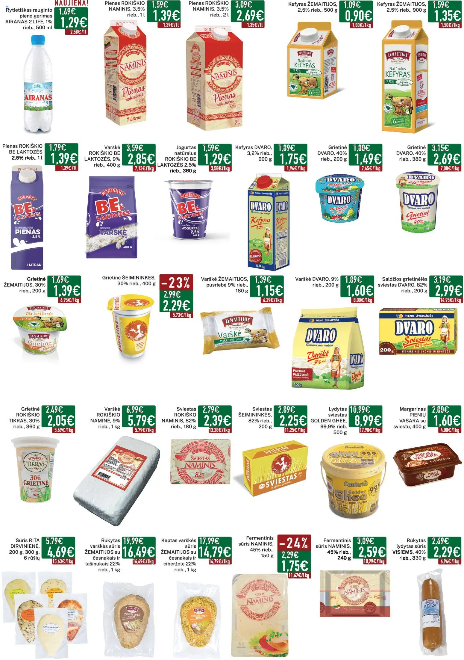 Elimart - TAU akcijos nuo 03.11.2025 | Puslapis: 6 | Prekių: Pienas, Jogurtas, Sūris, Lydytas sūris