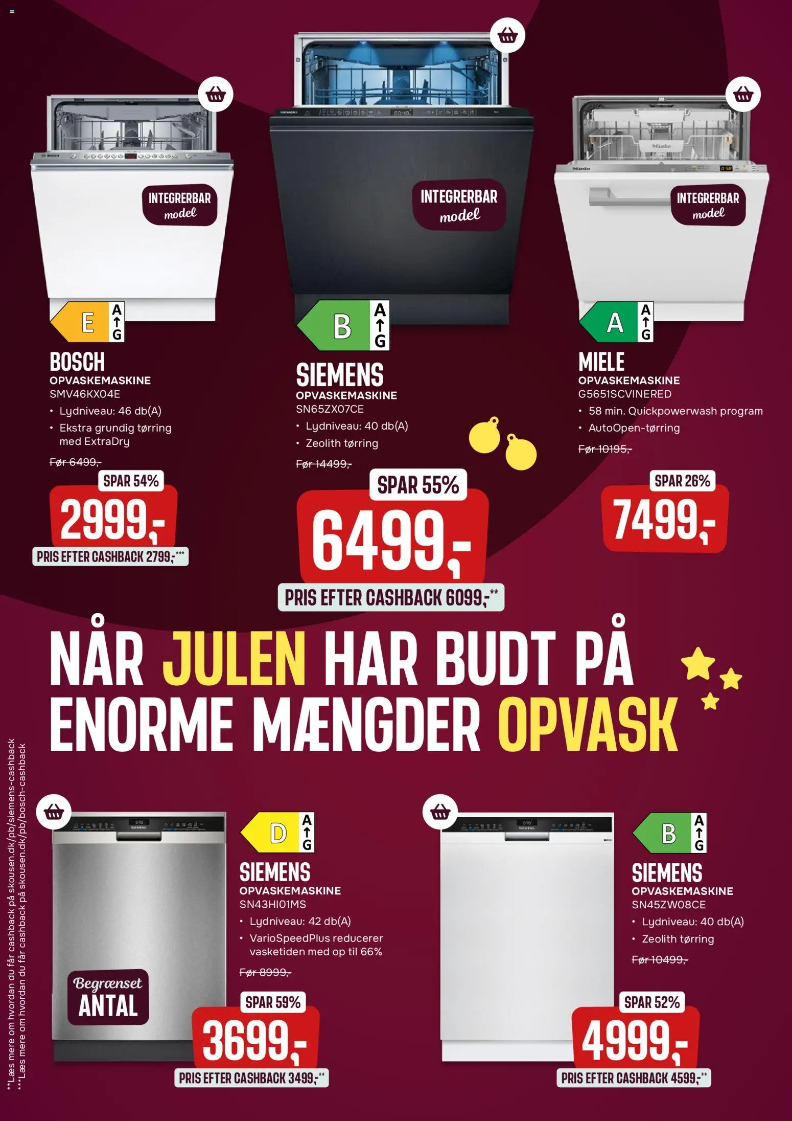 Skousen tilbudsavis – gyldig fra 01.12.2025 | Side: 8 | Produkter: Opvaskemaskine