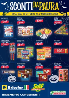 Anteprima del volantino Bricofer Sconti da Paura catalogo valido a partire dal 16.10.2025