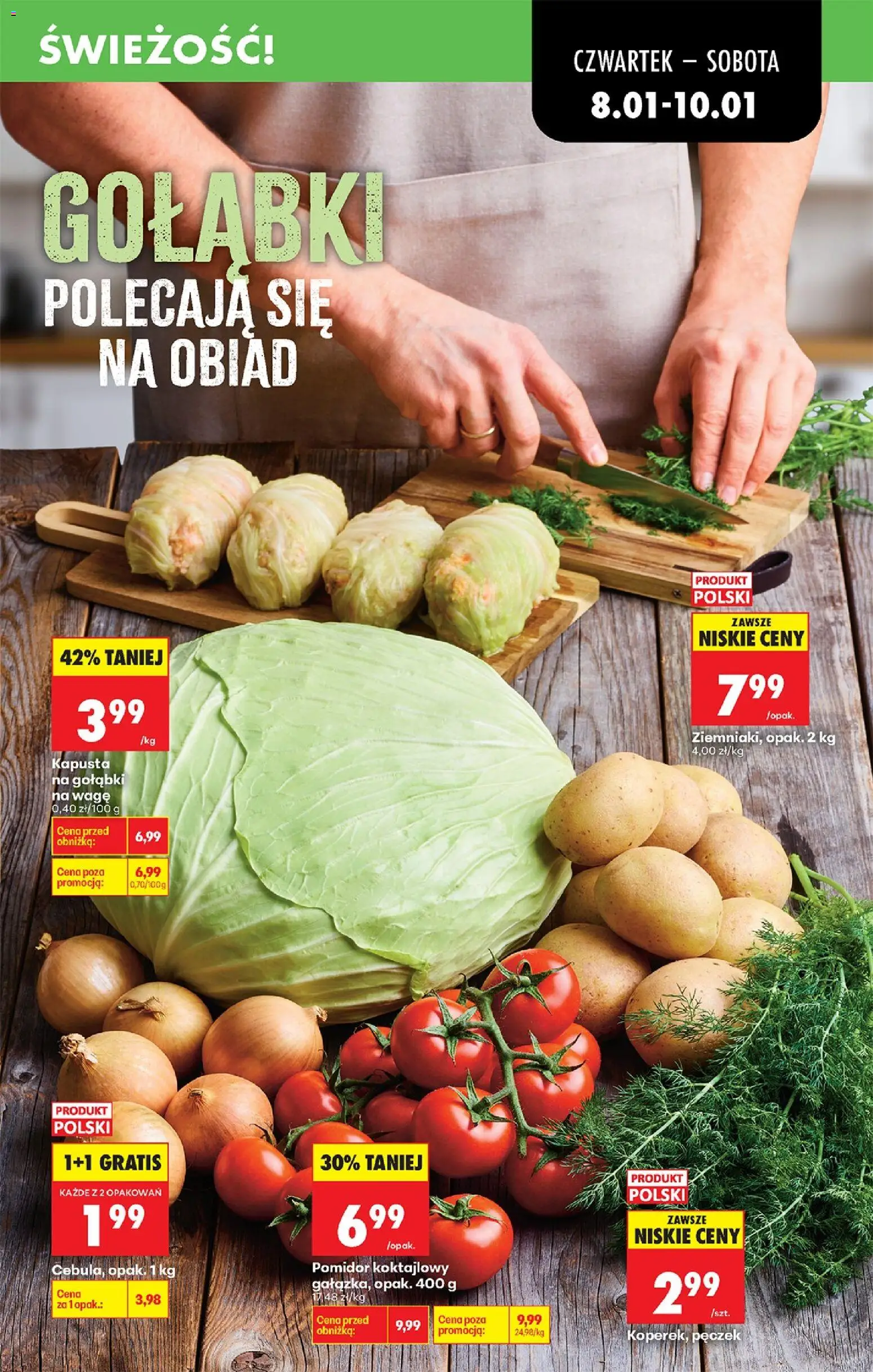Biedronka gazetka - Oferta w tym tygodniu od 08.01.2026 | Strona: 23 | Produkty: Kapusta