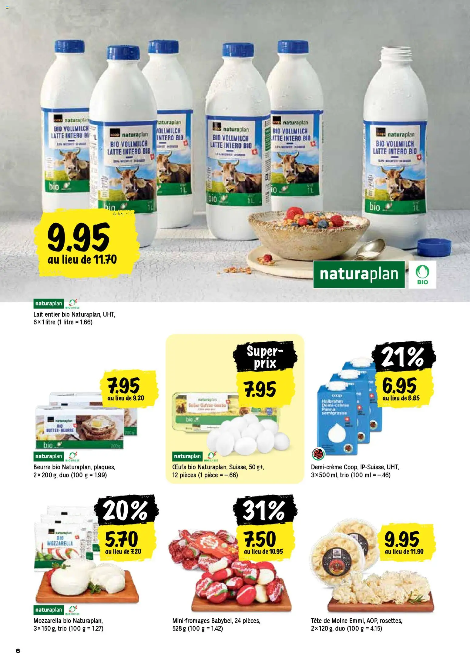 Coop - Les actions de la semaine – gültig ab 06.11.2025 | Seite: 6 | Produkte: Butter