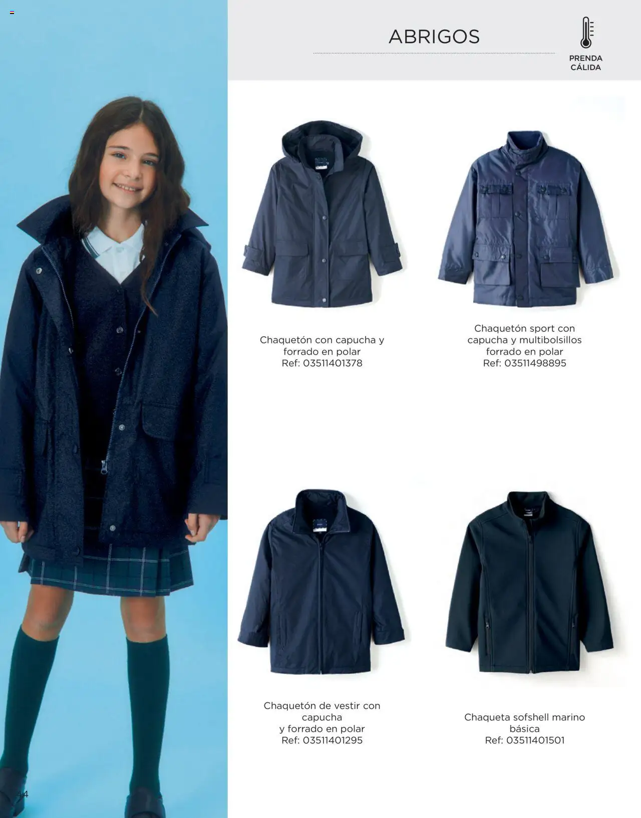 El Corte Inglés Uniformes │ válido desde el 22.04.2025 | Página: 44