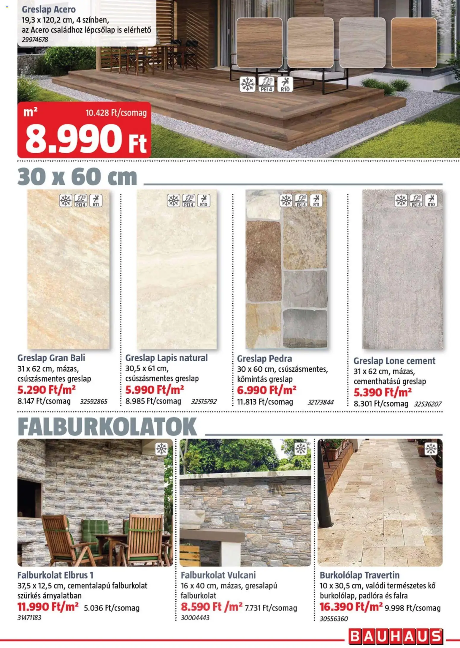 Bauhaus akciós ujság - amely érvényes a következő dátumtól: 02.04.2026 | Oldal: 17 | Termékek: Cement